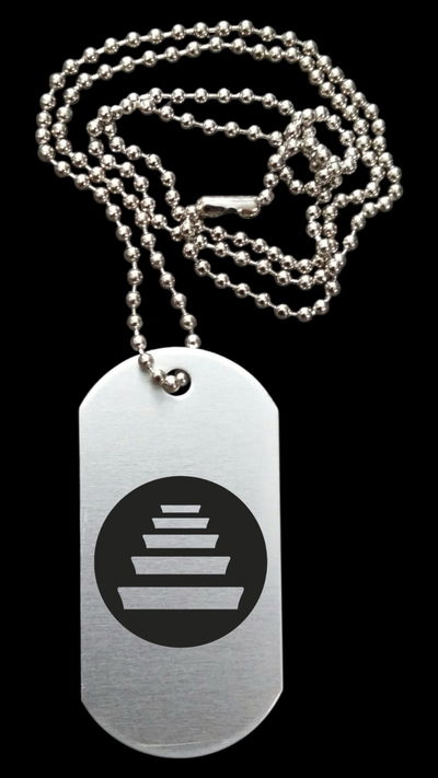 MILITAR CHAIN QUINTO ESCALON  (Acero quirúrgico)