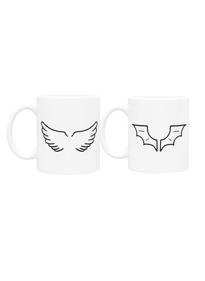 Set | Taza Angel + Taza Diablo - Duki