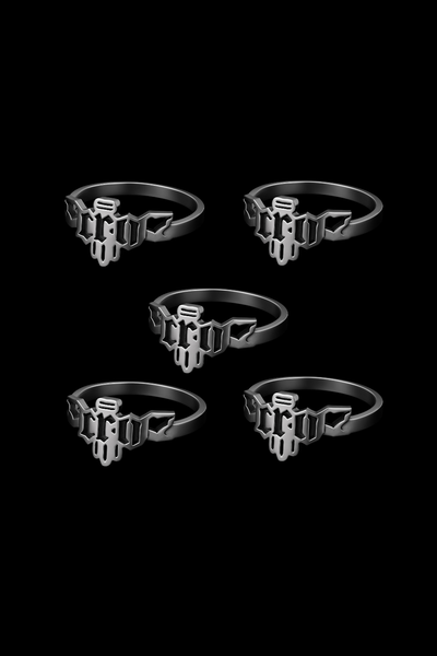 MAYORISTA | PACK X5 ANILLOS “CRO”