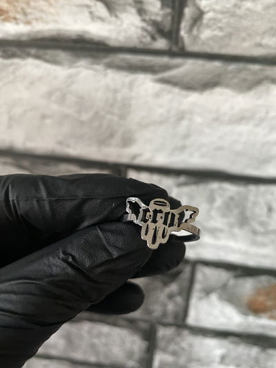 Anillo alas CRO (Acero Quirurgico)