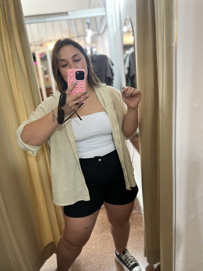 CAMISA BEIGE PANDO