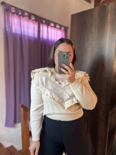 Sweater volados 