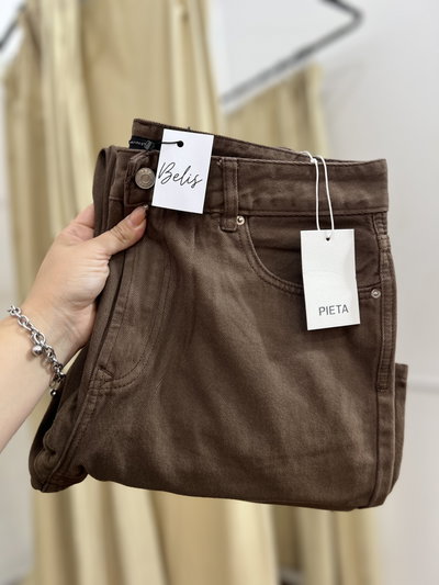 Pantalón straight Choco ( PIETA)