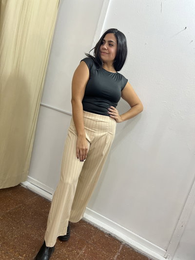 Pantalón rayado 