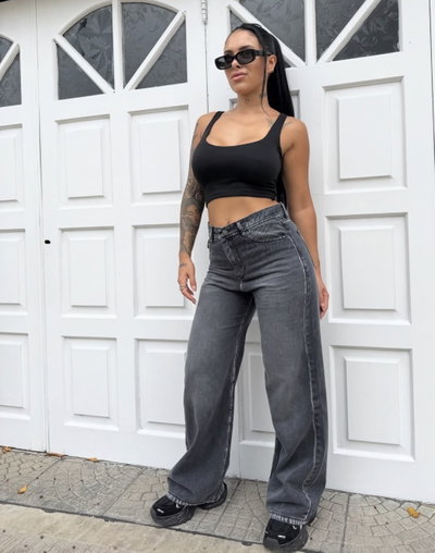 Wide Leg Grey