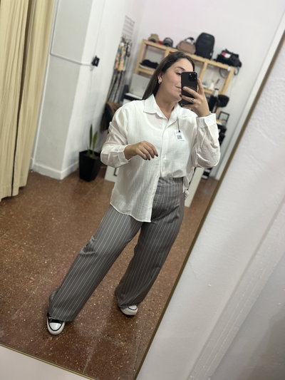 Camisa Plisada