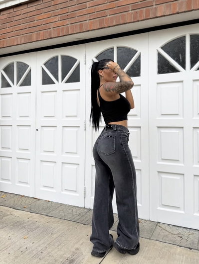 Wide Leg Grey