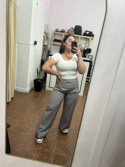 Pantalón rayado 