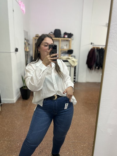 Camisa Plisada