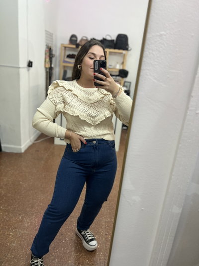 Sweater volados 