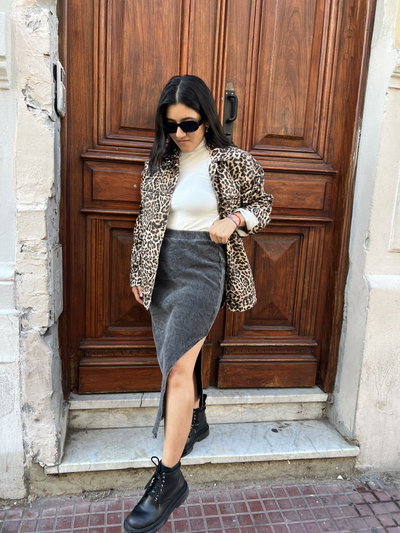POLLERA STONE WASH