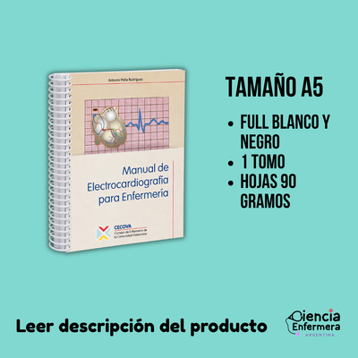 Manual de electrocardiografía para Enfermería