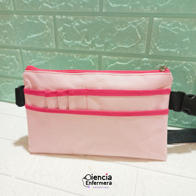 Riñonera rosa y fucsia