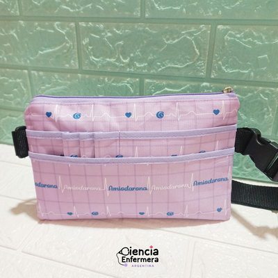 Riñonera ECG lila