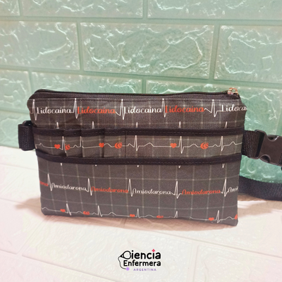 Riñonera ECG negro