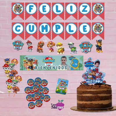 SET CUMPLEAÑERO ORO