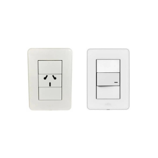 Llave de luz Simple Modulo Jeluz Mito