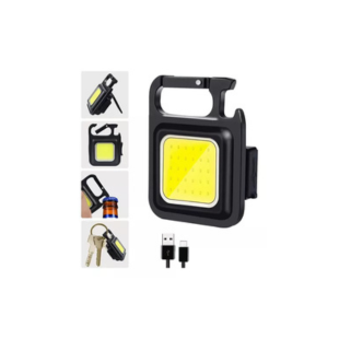 Mini Linterna 30 Led Cob Llavero Recargable