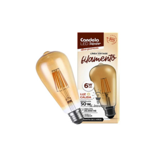 Lampara Filamento Tubular 6w