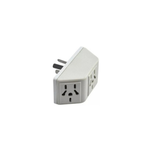 Adaptador Triple enchufe 3 patas 