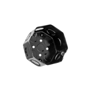 Caja octogonal chica Metal pintado