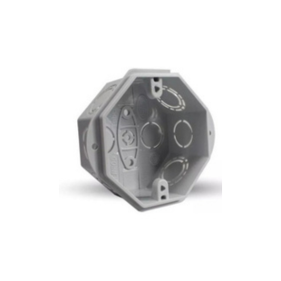 Caja octogonal chica Kalop Gris