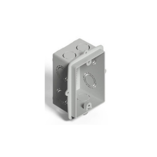 Caja rectangular Kalop Gris