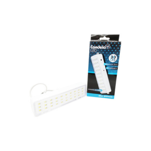 Luz emergencia 30led candela