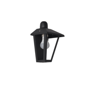 Farol Colonia de Pared Metal y Vidrio