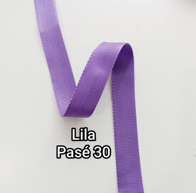 CINTA MOCHILERA LILA P/30 X 5 MT