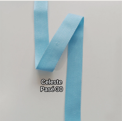 CINTA MOCHILERA CELESTE P/30 X 5 MT