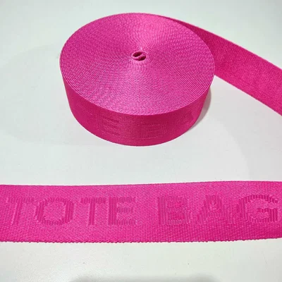 CINTA SUBLIMADA CALADA TOTE FUCSIA P/40 x 1 mt