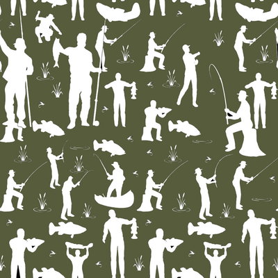 CORDURA PESCA VERDE BLANCO 