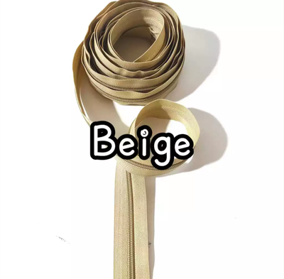 CIERRE BEIGE X 5 MTS