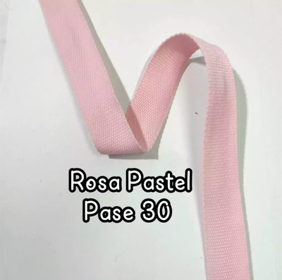CINTA MOCHILERA ROSA P/30 X 5 MT