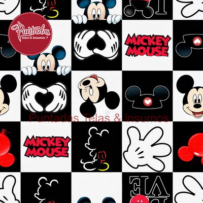 CORDURA MICKEY NEGRA 