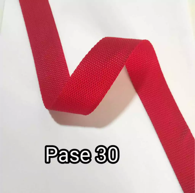 CINTA MOCHILERA ROJO P/30 X 5 MT