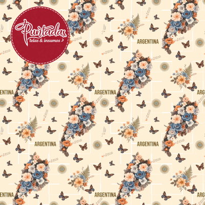CORDURA ARGENTINA FLORAL 