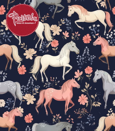 CORDURA CABALLO FLORAL 