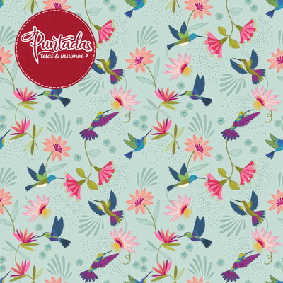 CORDURA COLIBRI FLORAL 