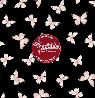 CORDURA MARIPOSAS NEGRAS