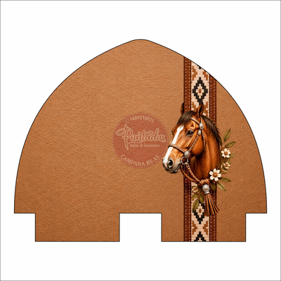 PORTA MATE/TAZA CABALLO SUELA 