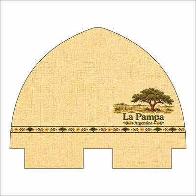 PORTA MATE/TAZA LA PAMPA 