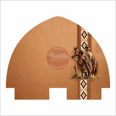 PORTA MATE/TAZA GAUCHO