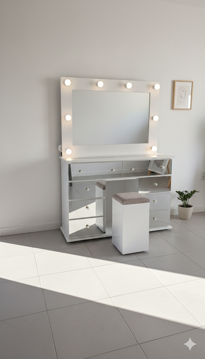 Tocador Eber hollywood espejado 