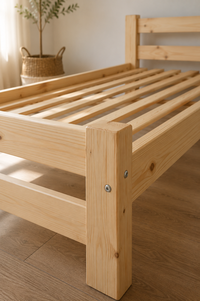 Cama Pino Pi 1.00 mt