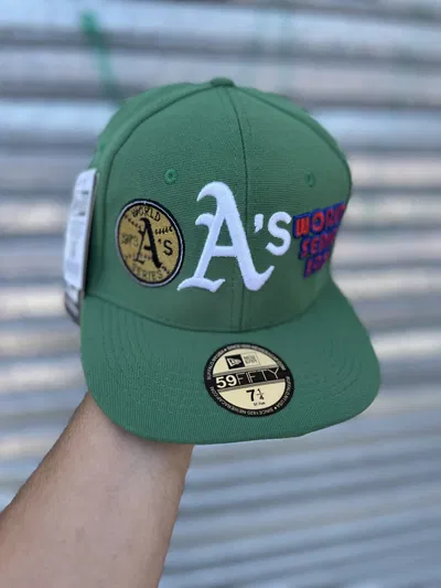 Gorra A's Cerrada Plana