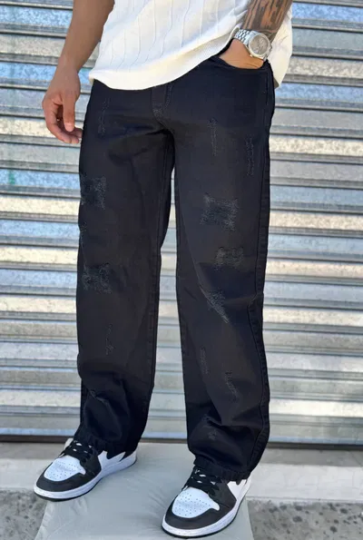 Jean Baggy Liso c/ rotura