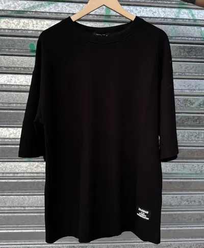 Remera Oversize Labrado Basica