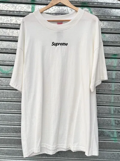 Remera Oversize Supreme Bordada
